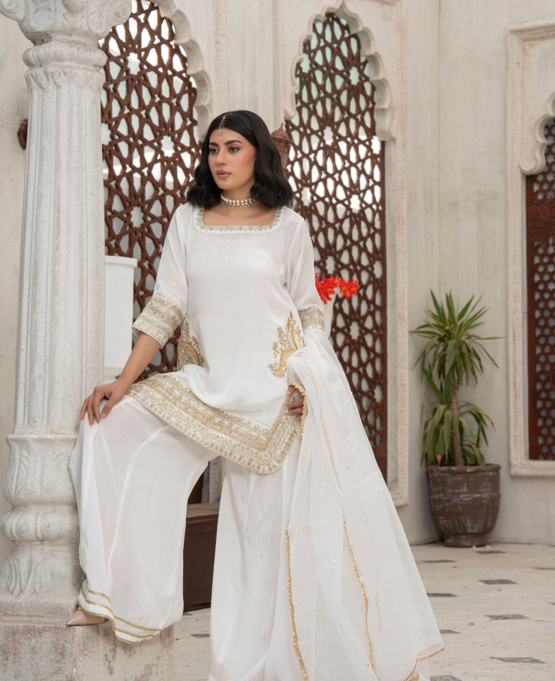 3 PIECE | WHITE SAHARA