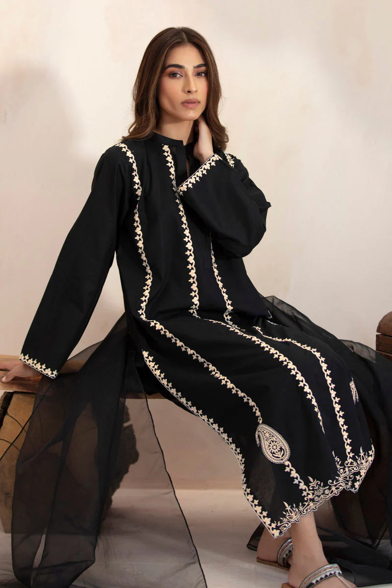 2 Piece | Zara | Embroidered Suit