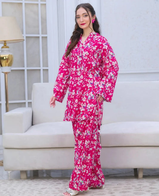 2 PIECE |sara|Printed