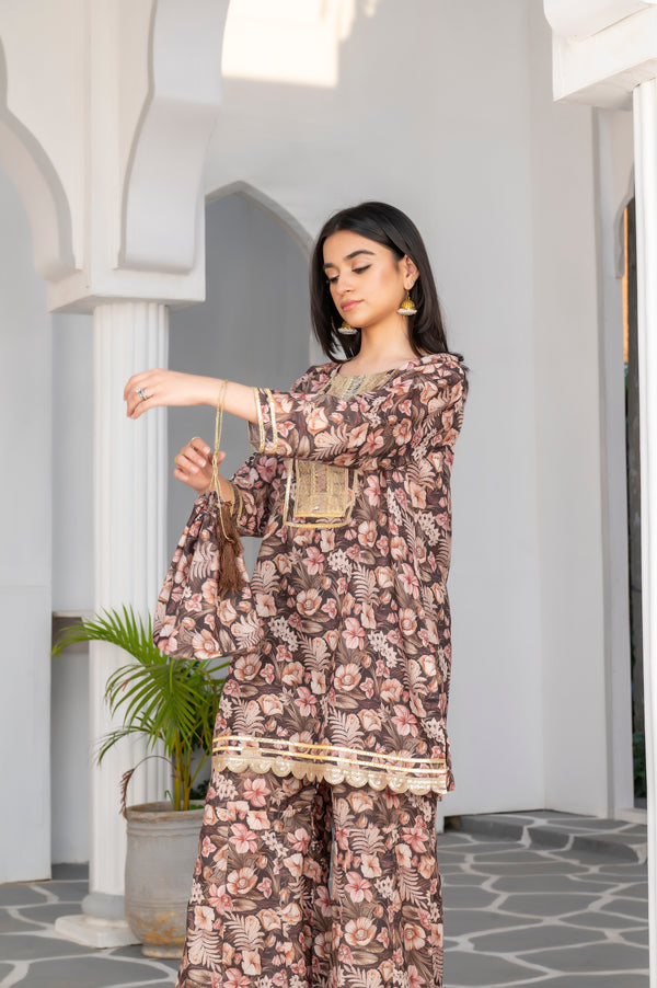 2 Piece | Hazal | Lawn Stitched Dress