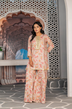 2 Piece | Blush | Lawn Stitched dress
