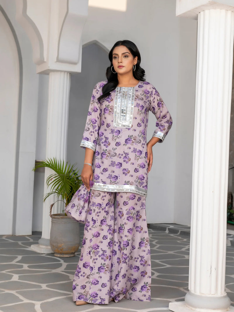 2 Piece | Gull | Lawn Stitched Dress With Pouch