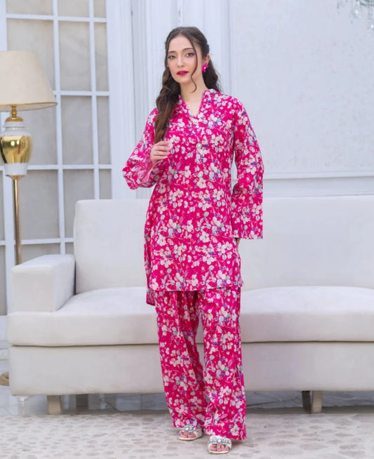 2 PIECE |sara|Printed